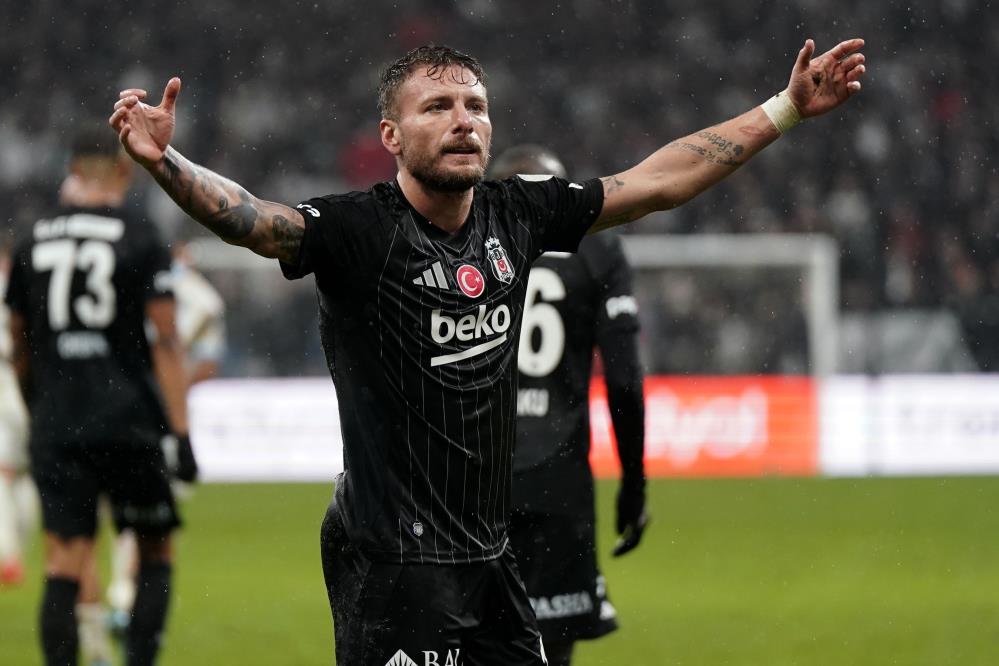 Beşiktaş’ta Immobile, Süper Lig’de 10 gole ulaştı