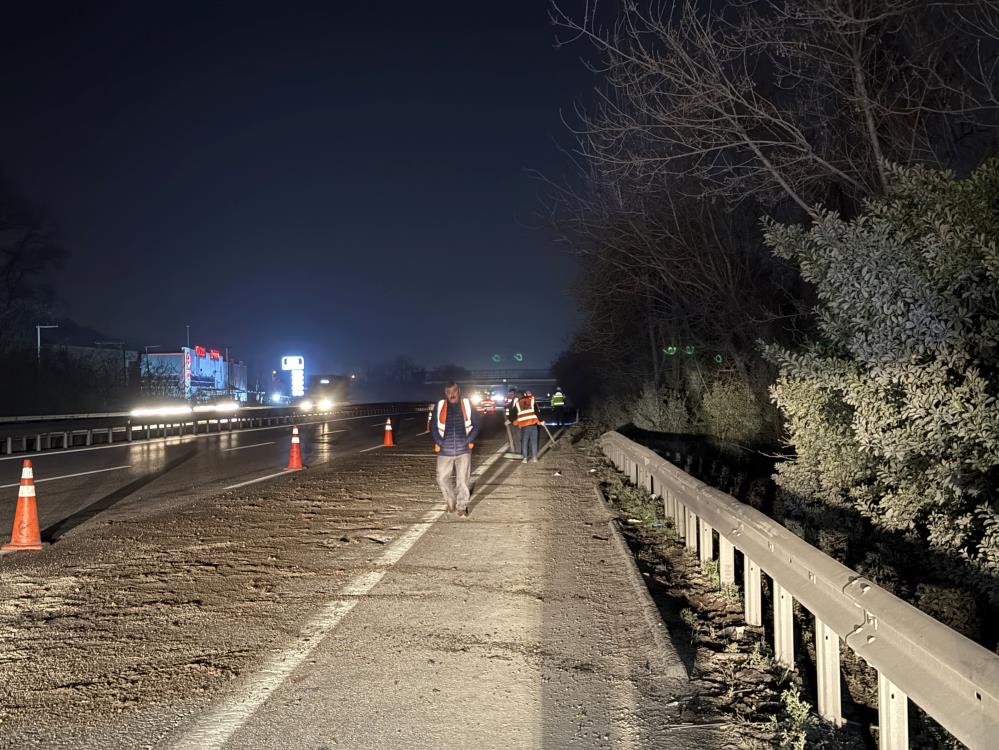 Otoyolda feci ölüm: Parçalanmış cesedi bulundu