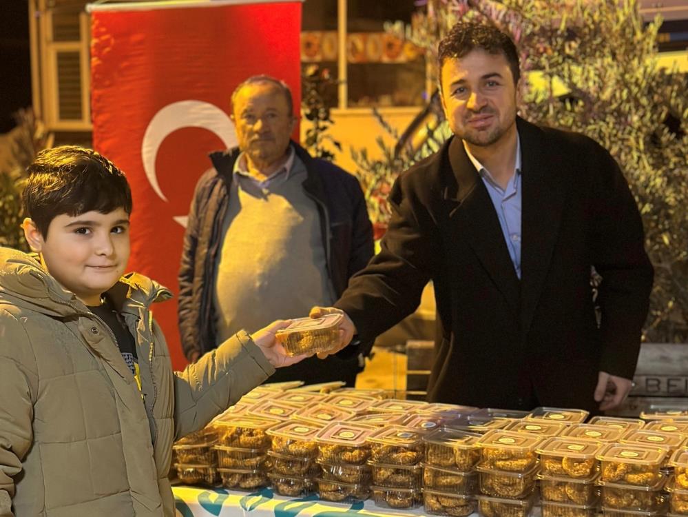 Nilüfer Belediyesi’nden kandil simidi ikramı