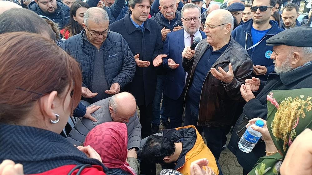 Otel yangınında ölen anne kızın helalliğinde gözyaşları sel oldu