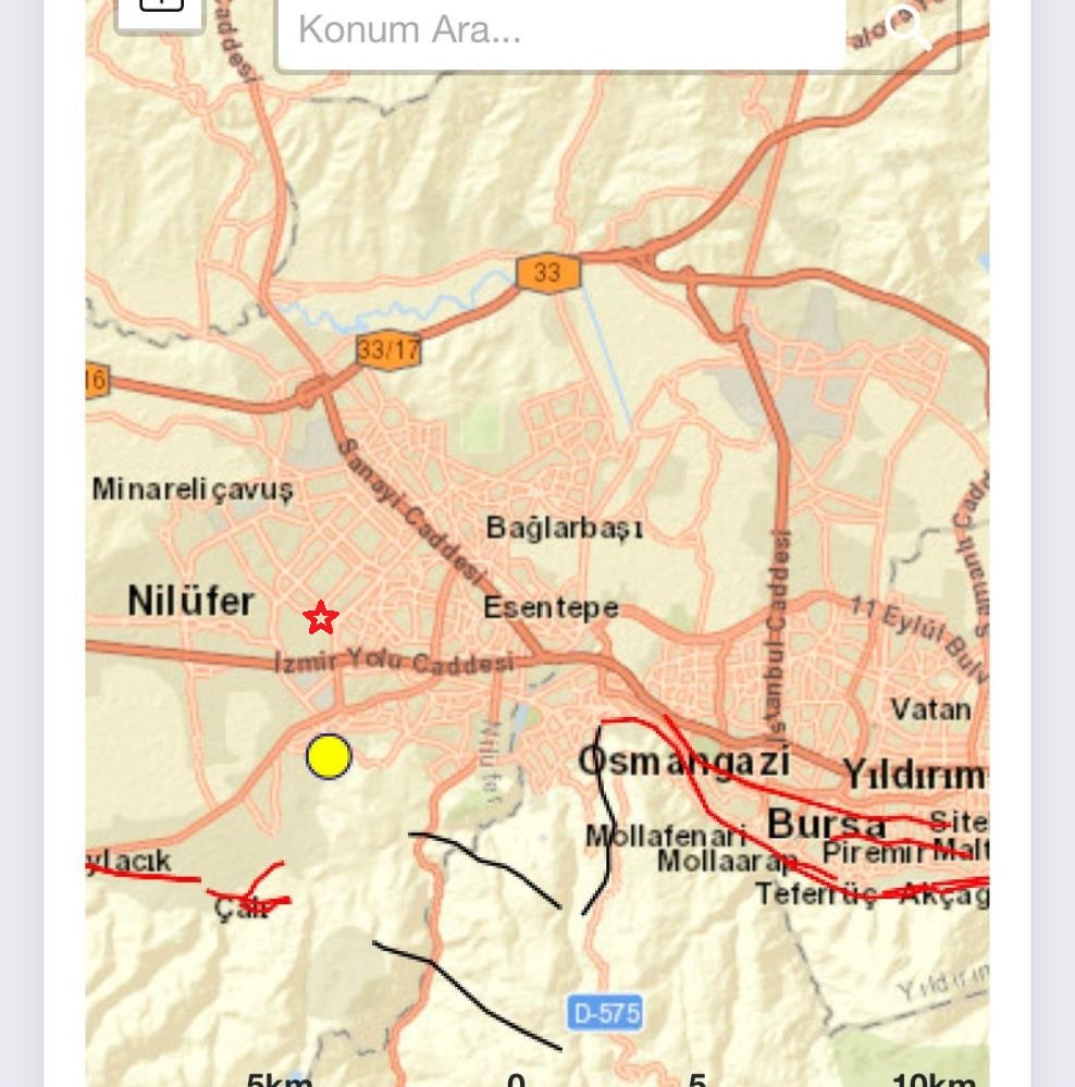 Bursa’ya deprem hatırlatması