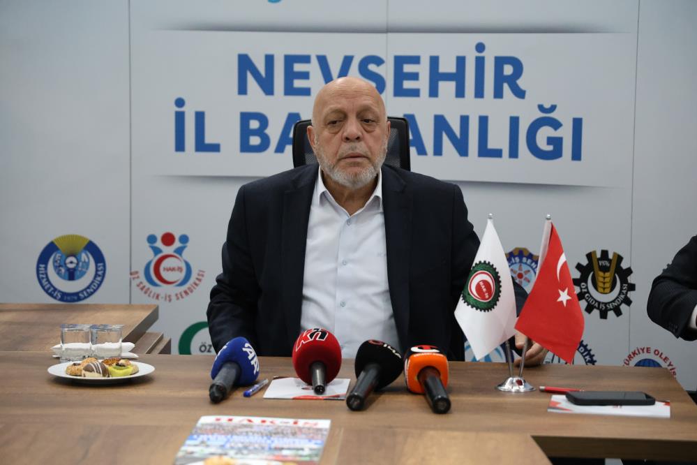 HAK-İŞ Genel Başkanı Arslan: Asgari ücretin belirlenme aşamasında sorun var