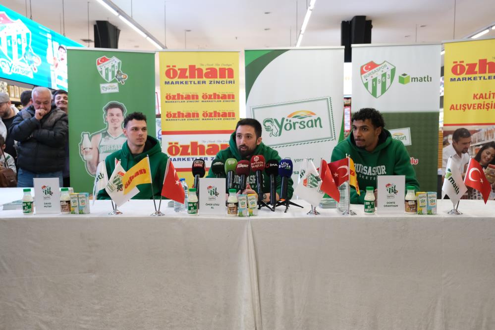 Özhan Market, Bursaspor Yörsan’lı basketbolcuları ağırladı