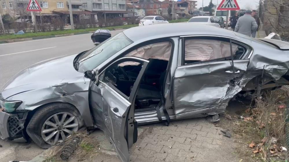 Samsun’da trafik kazası: 3 yaralı