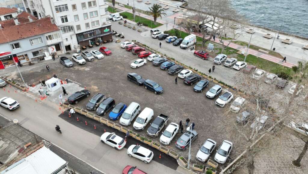 Mudanya’da yeni otopark hizmete açıldı