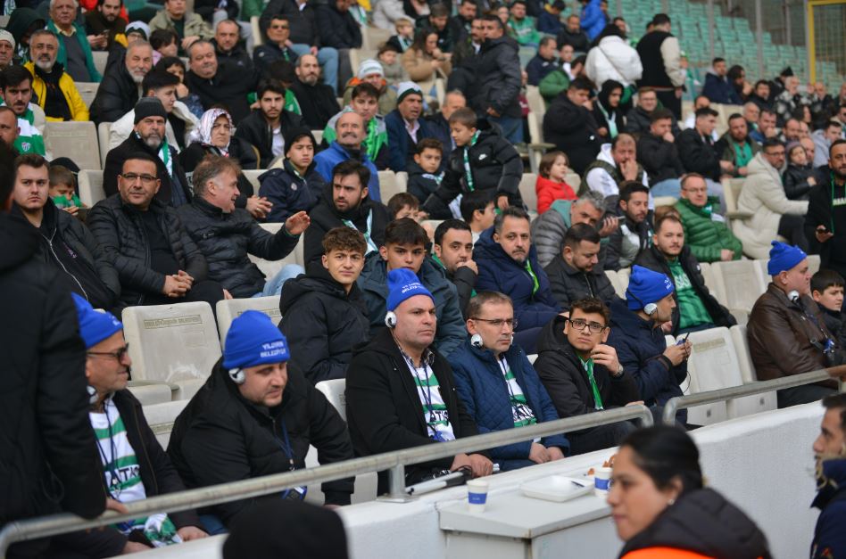 Bursaspor sevgisi engel tanımadı