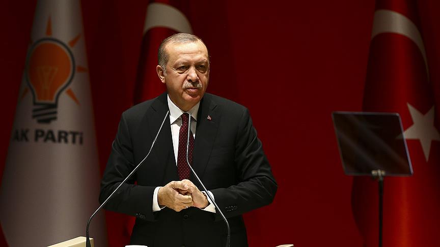 Cumhurbaşkanı Erdoğan, partisinin milletvekilleriyle bir araya geldi