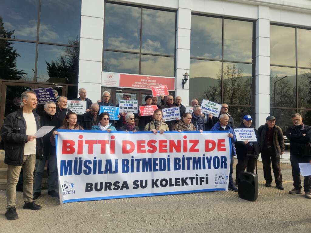 Bursa Su Kolektifi: Nilüfer Çayı’nın Marmara’ya deşarjı halk sağlığına ihanettir