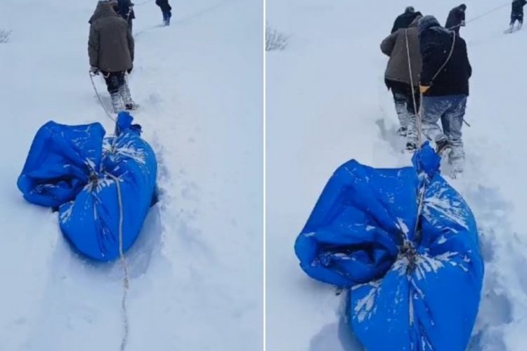 Bursa’da vefat etti, cenazesi böyle taşındı!