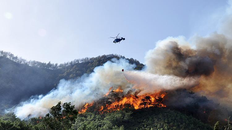 Antalya’da orman yangını