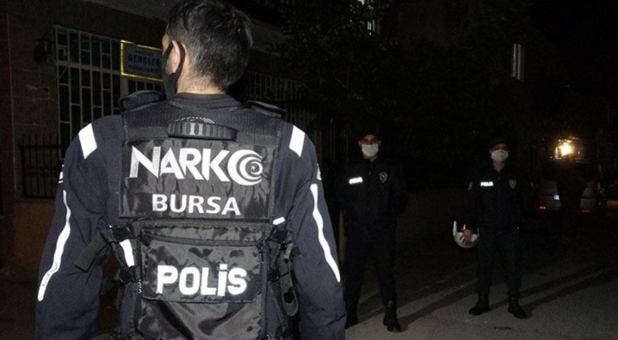 Bursa’da narkotik polisinden rekor…600 bin hap ele geçirildi