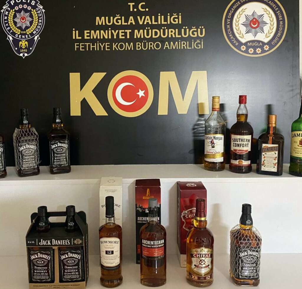 Muğla’nın 4 ilçesinde kaçak içki operasyonu