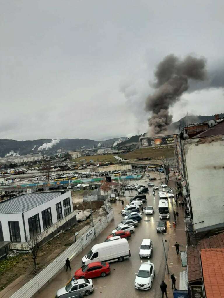 KARDEMİR’de korkutan patlama