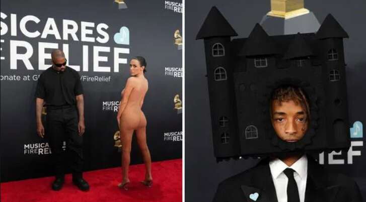 Grammy 2025: Bianca Censori ve Jaden Smith’in kırmızı halı görünümleri çok konuşuldu