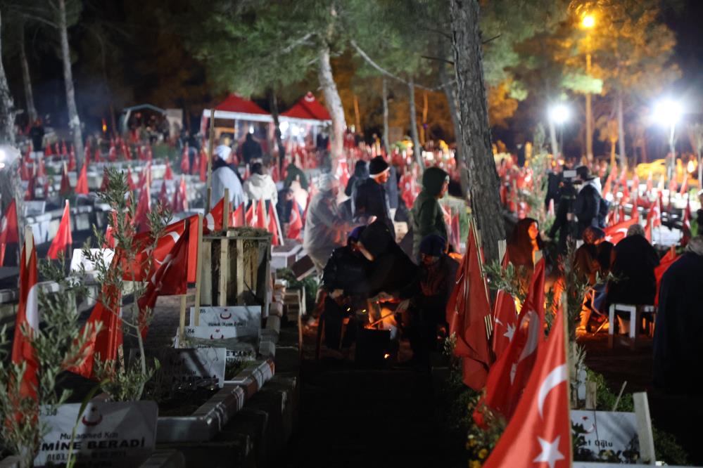 Depremde hayatını kaybedenler dualarla yad edildi