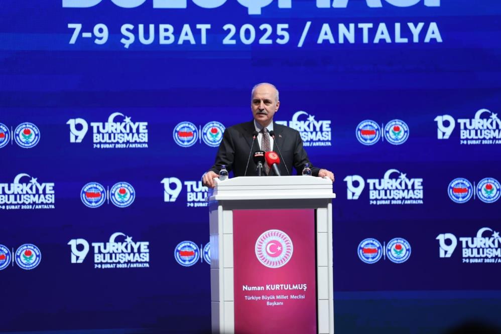 TBMM Başkanı Numan Kurtulmuş: “Filistin toprakları Trump ve şirketlerinin satılık kupon arazileri değildir”