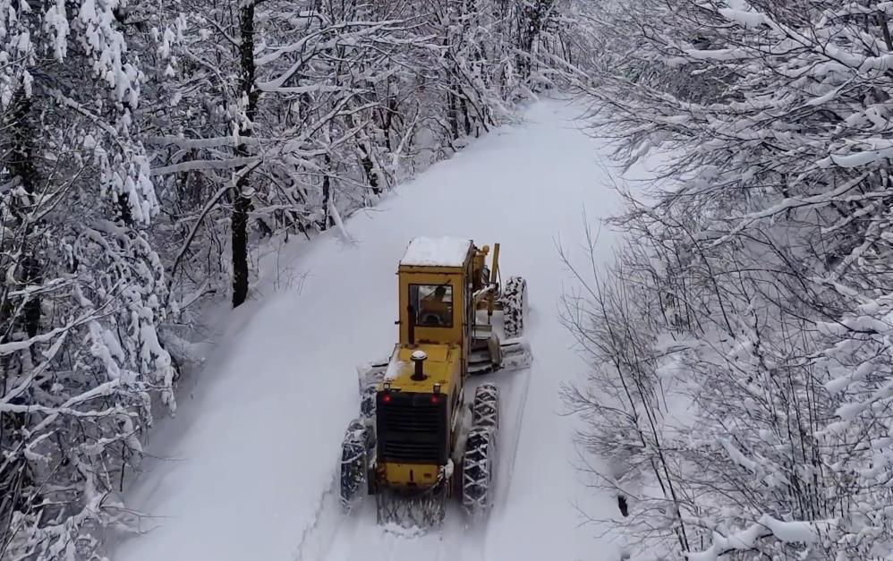 Kastamonu’da yolu kapalı köy sayısı 66’ya düştü