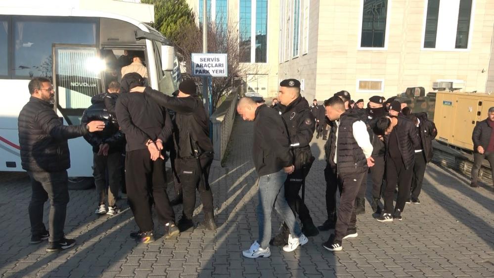 Samsun merkezli suç örgütü operasyonunda 37 kişi adliyeye sevk edildi