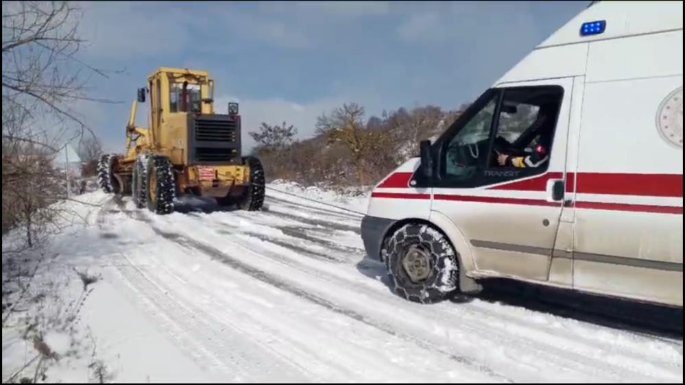 Balıkesir-Bursa yolunda TIR kaydı, trafik aksadı