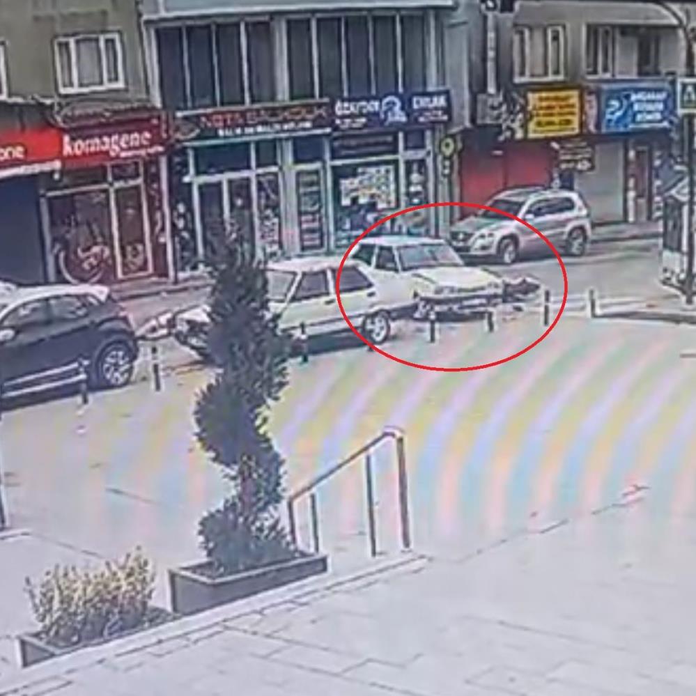 Bursa’da motosikletli ölümden döndü