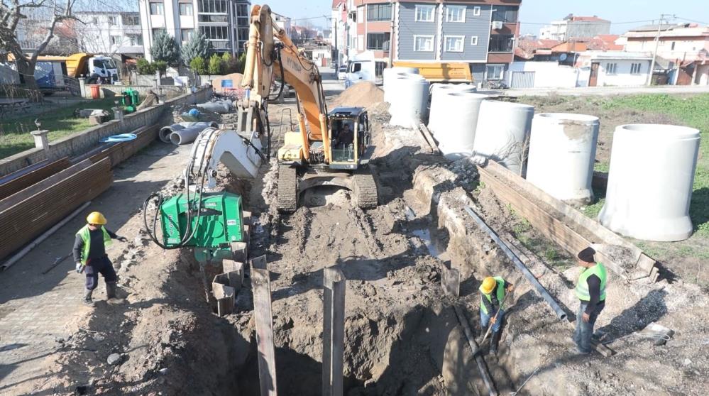 Bursa Büyükşehir’den sağlıklı altyapı için yoğun mesai