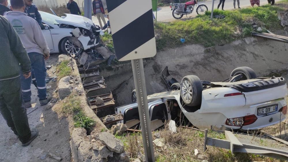 Mersin’de trafik kazası: 1 ölü, 3 yaralı