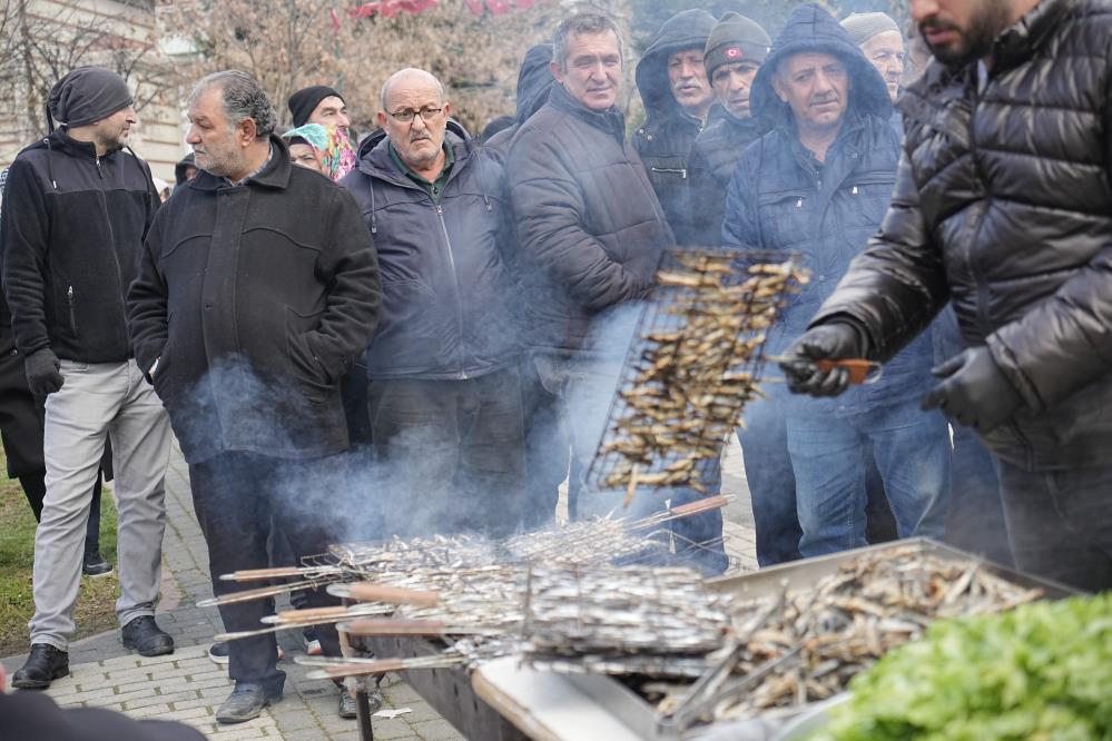 Bursa’da hamsi festivaline yoğun ilgi