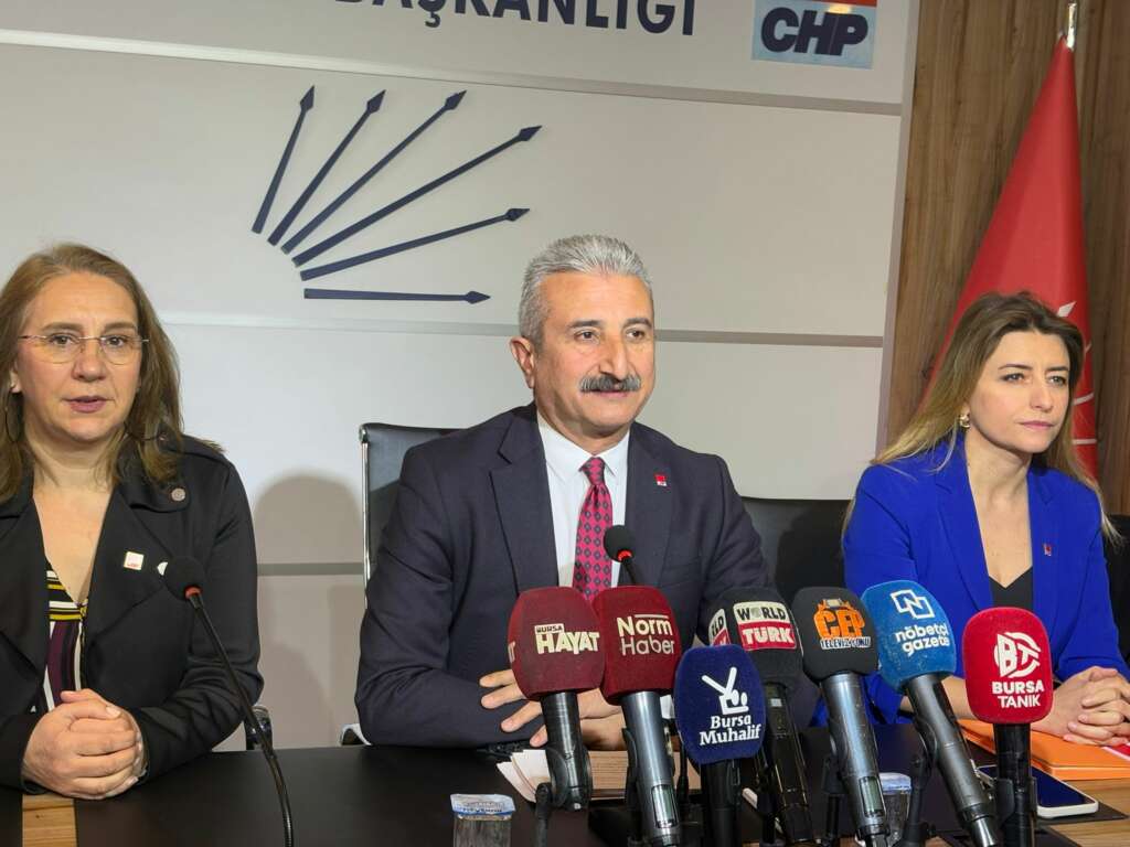 CHP Bursa İl Başkanı Yeşiltaş: Çocuklarımız okullara aç gitti!