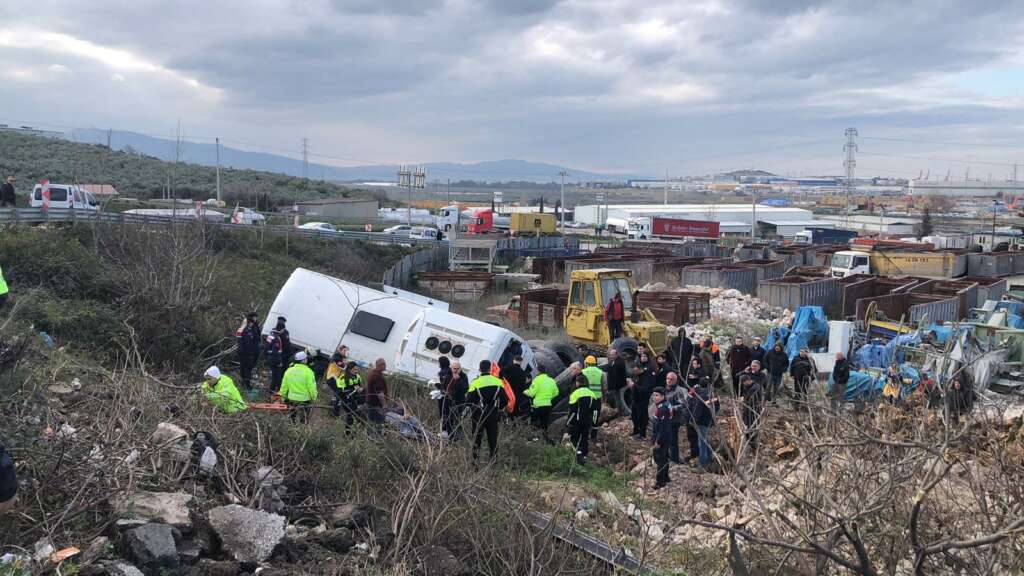 Bursa’da işçi servisinde can pazarı!