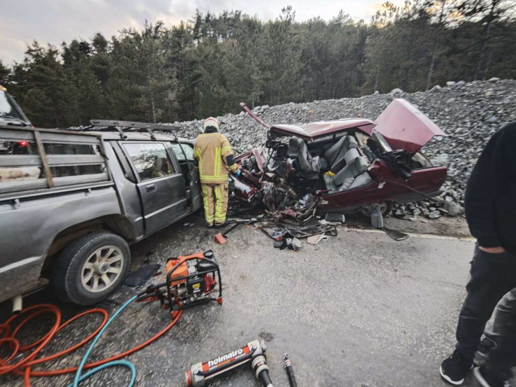 Bursa’da feci kaza: 1 ölü, 3 yaralı