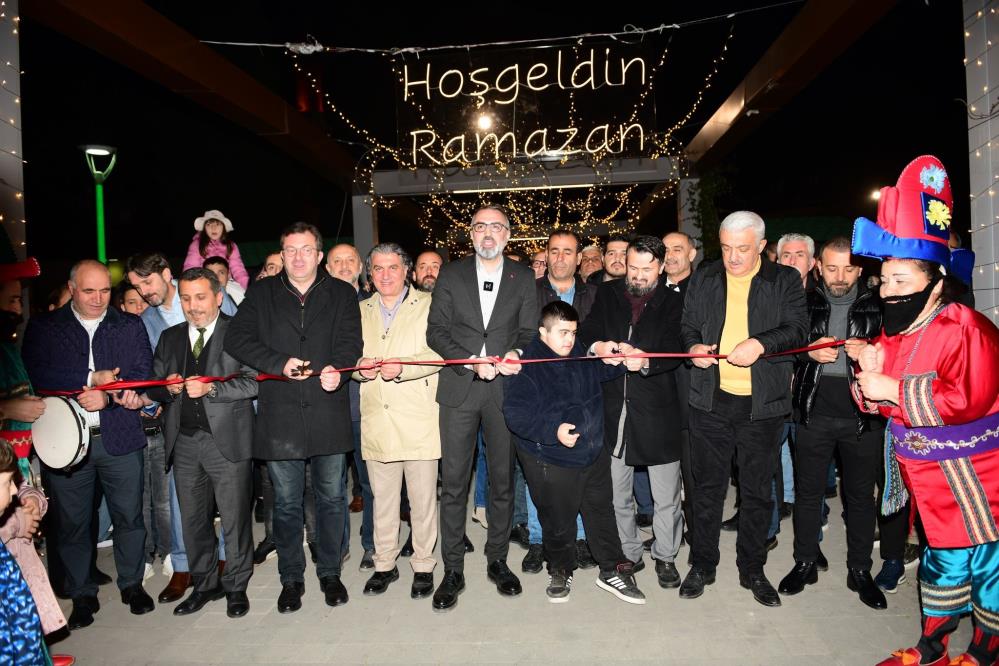 Kestel’de Ramazan Sokağı açıldı