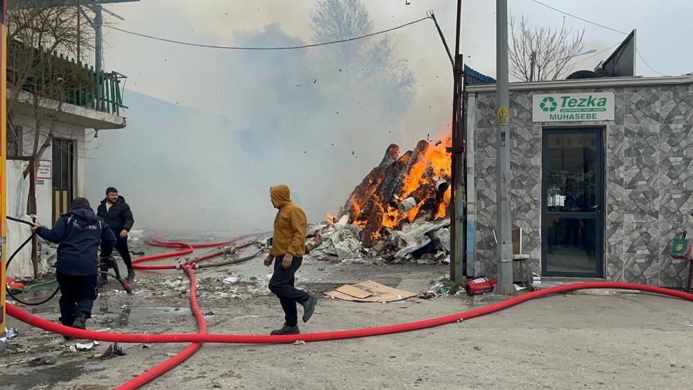 Bursa’da korkutan yangın