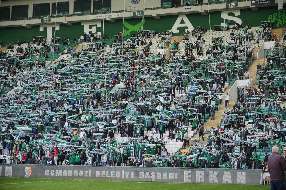 Bursaspor taraftarından bir ilk