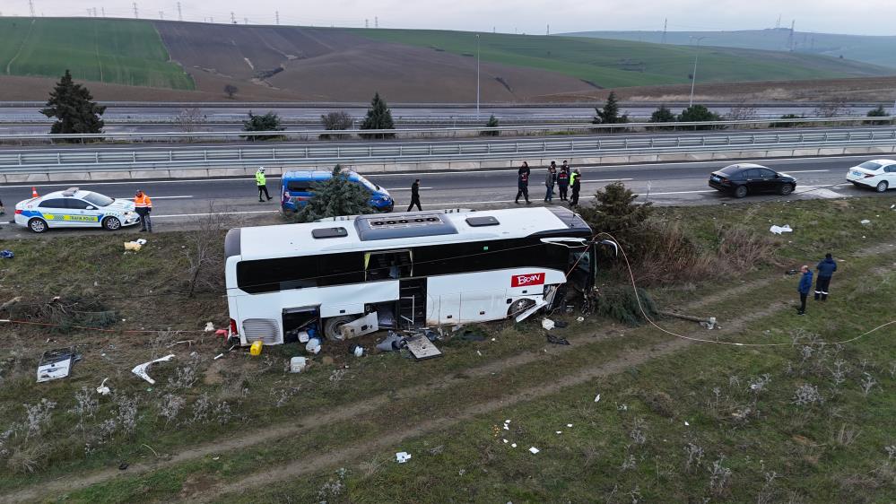 Gelibolu’daki otobüs kazasında yaralı sayısı 40’a yükseldi