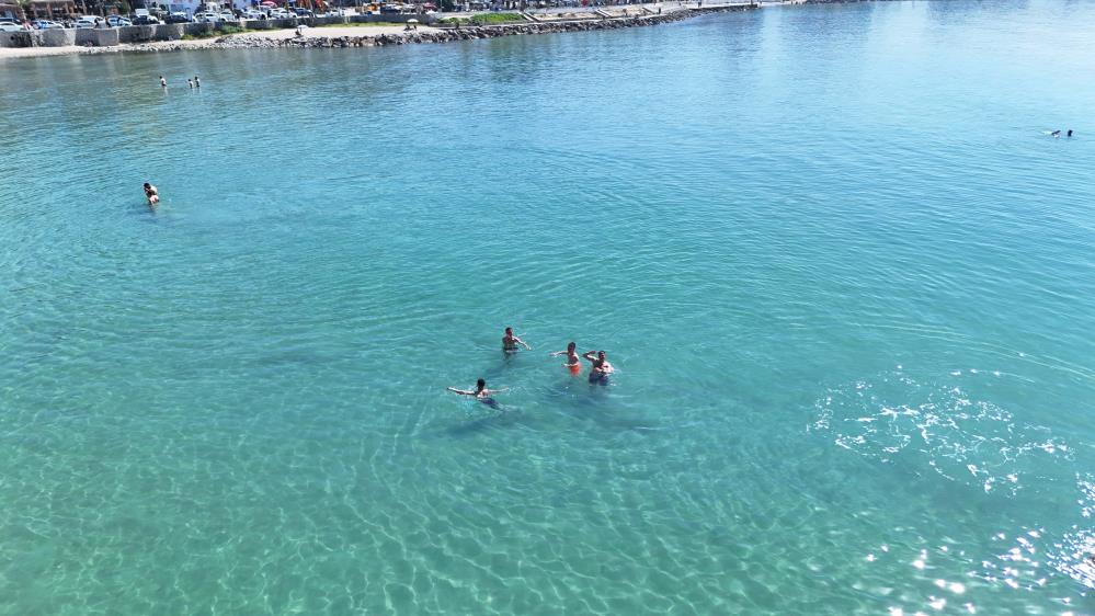 Sıcaklıklar arttı plajlar doldu, taştı