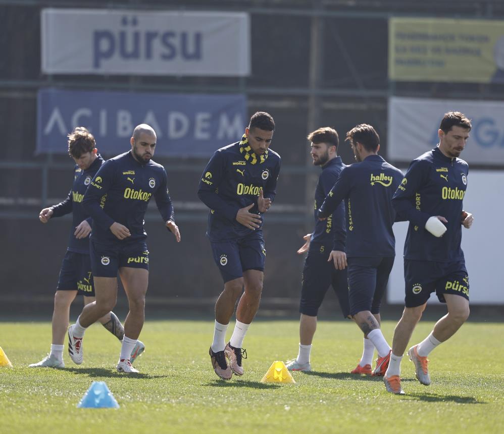 Fenerbahçe, Rangers maçının hazırlıklarını sürdürdü