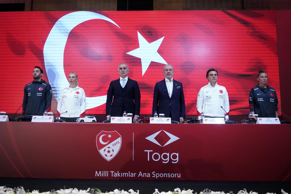 TOGG, Milli Takımlar ana sponsoru oldu