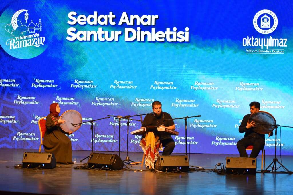 Ünlü santur sanatçısından Yıldırım’da konser