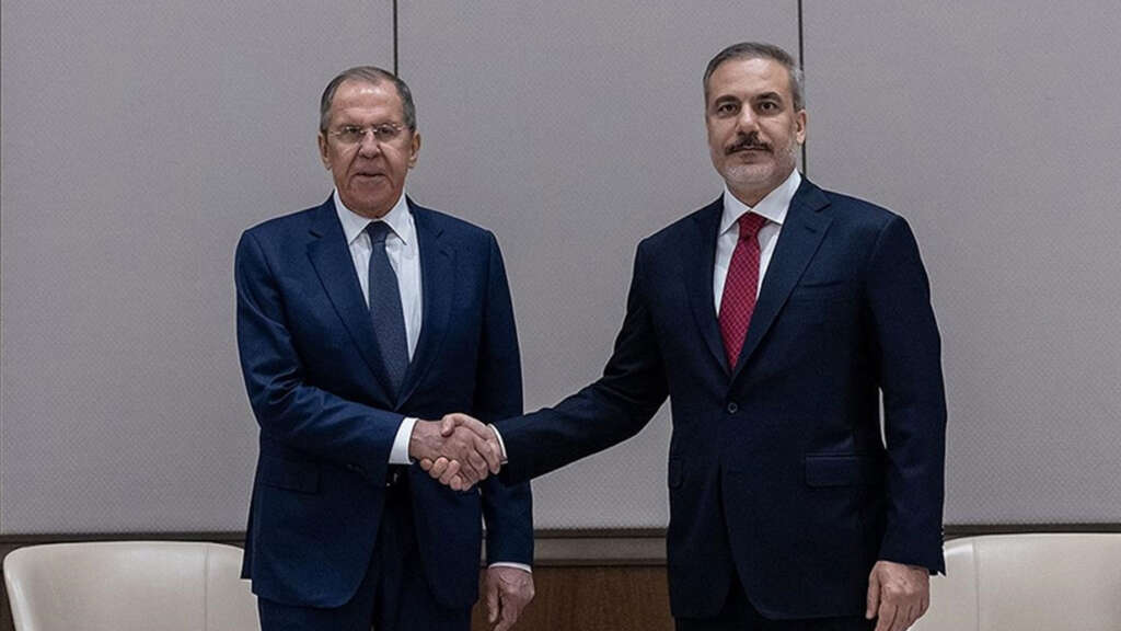 Dışişleri Bakanı Fidan, Rus mevkidaşı Lavrov’la görüştü