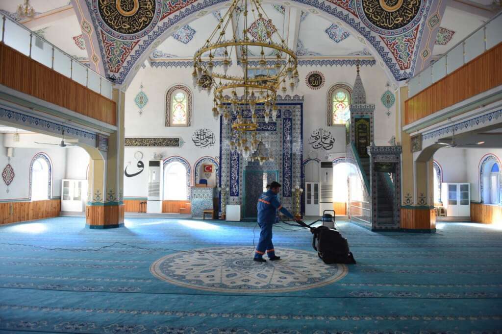 Bursa’da camilere ramazan temizliği